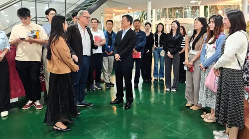 Fundação Darcy Ribeiro recebeu a visita do Encarregado de Negócios da China no Brasil